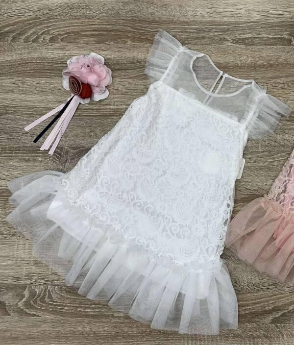 Sukienki dziewczęce 7406 1 kolor 4-14 1