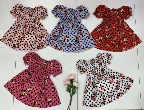 Sukienki dziewczęce 7407 1 kolor 4-14 1