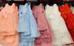 Sukienki dziewczęce 7416 1 kolor 4-14