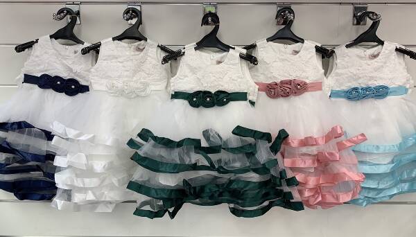 Sukienki dziewczęce 7418 1 kolor 6-36