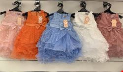 Sukienki dziewczęce 7419 1 kolor 6-36