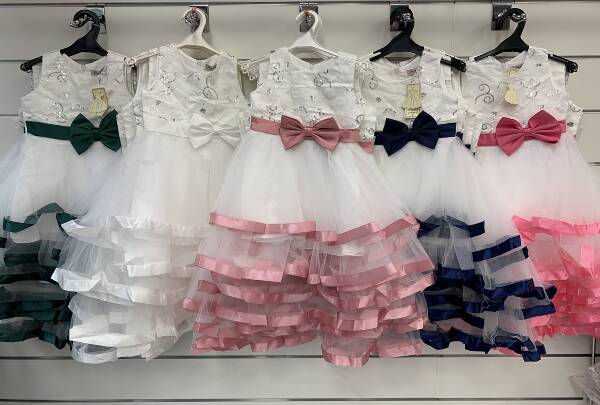 Sukienki dziewczęce 7420 1 kolor 6-36