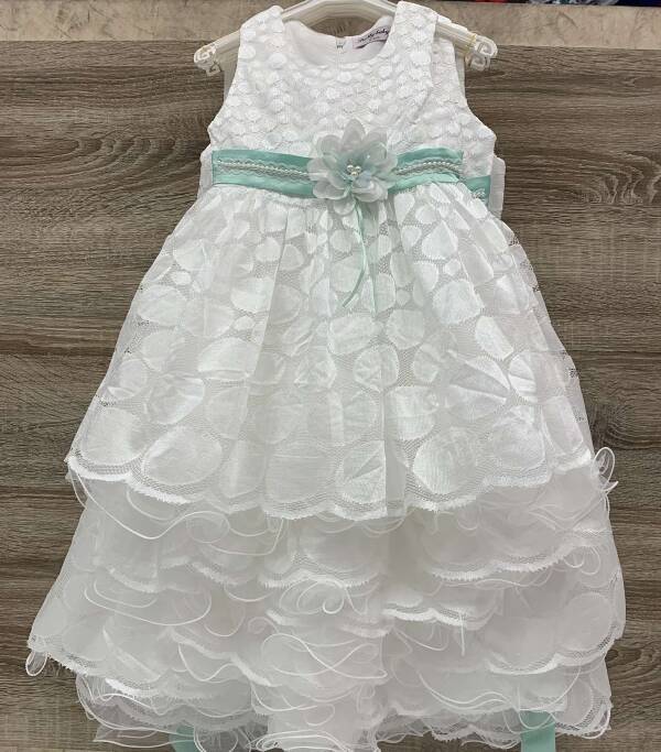 Sukienki dziewczęce 7422 1 kolor 4-14