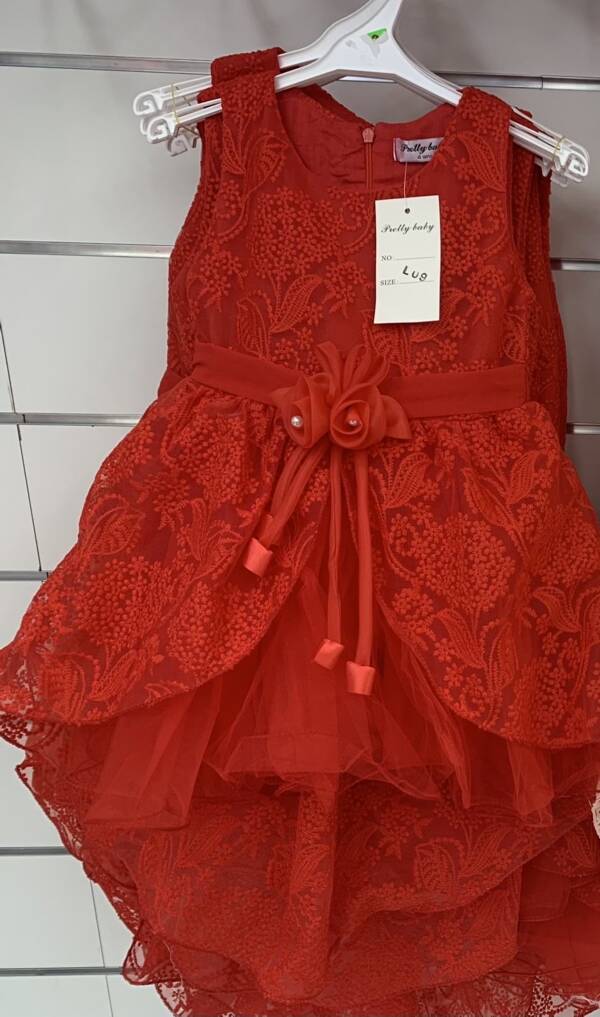 Sukienki dziewczęce 7423 1 kolor 4-14 1