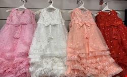 Sukienki dziewczęce 7430 1 kolor 4-14