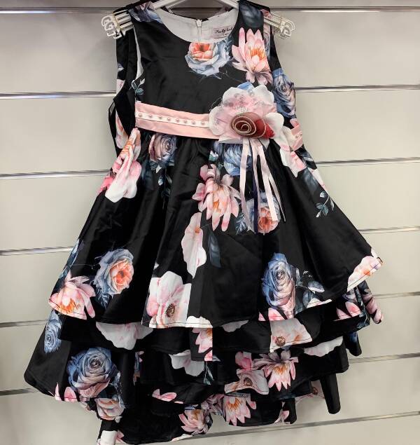 Sukienki dziewczęce 7431 1 kolor 4-14