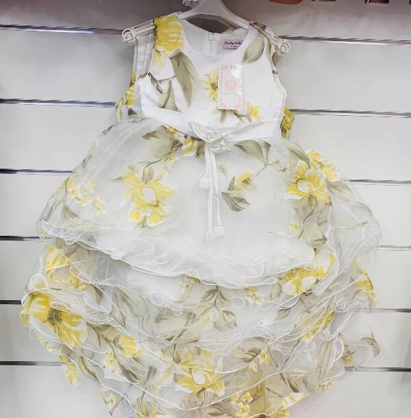 Sukienki dziewczęce 7432 1 kolor 4-14