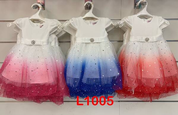 Sukienki dziewczęce 7435 1 kolor 6-36