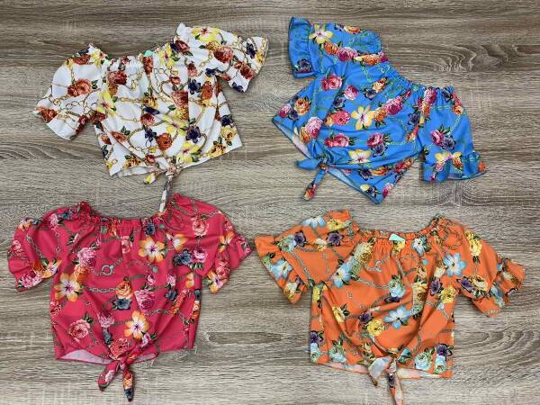  Komplet dziewczęcy 7450 1 kolor 4-14