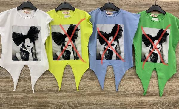  Komplet dziewczęcy 7455 1 kolor 4-14 1