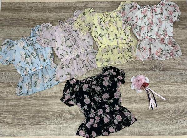  Komplet dziewczęcy 7459 1 kolor 4-14 1