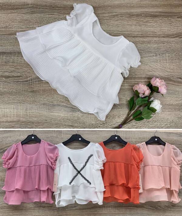  Komplet dziewczęcy 7464 1 kolor 4-14