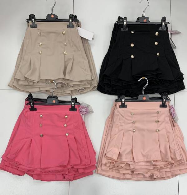 Spódnice dziewczęce 7472 1 kolor 4-14