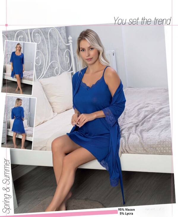 Komplet damskie 7956 7 kolor M-2XL (Towar Tureckie)