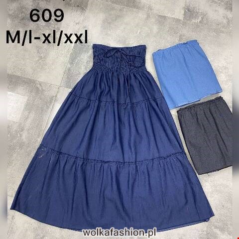 Spódnice damskie 609 Mix kolor M-2XL