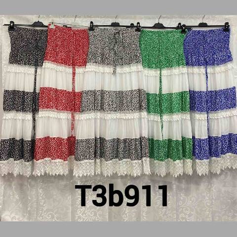 Spódnice damskie T3B911 Mix kolor M-2XL 1