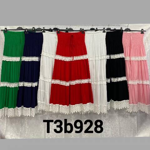 Spódnice damskie T3B928 Mix kolor M-2XL 1