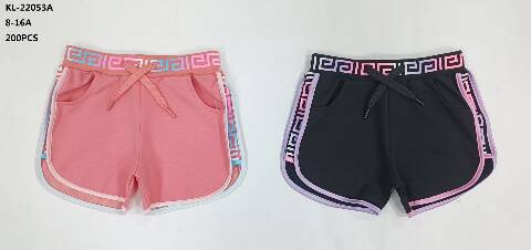 Szorty dziewczęce KL-22053A Mix kolor 8-16