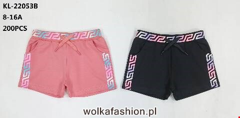 Szorty dziewczęce KL-22053B Mix kolor 8-16
