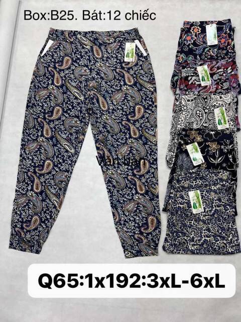 Spodnie damskie Q65 Mix kolor 3XL-6XL