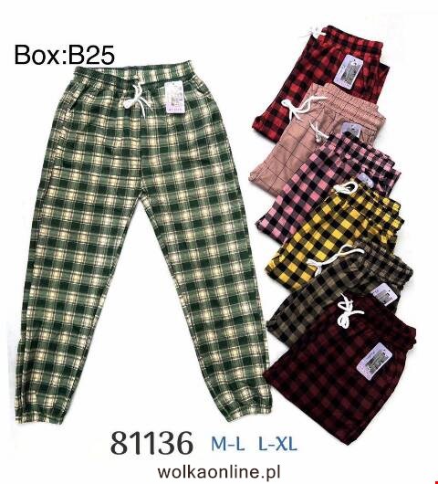 Spodnie damskie 81136 Mix kolor M-XL