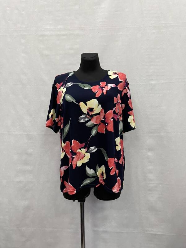 Bluzka damskie 8198 1 kolor L-4XL (Towar Ploskie)