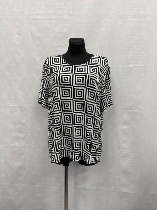 Bluzka damskie 8199 1 kolor L-4XL (Towar Ploskie)