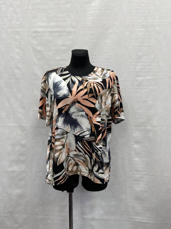 Bluzka damskie 8200 1 kolor L-4XL (Towar Ploskie)