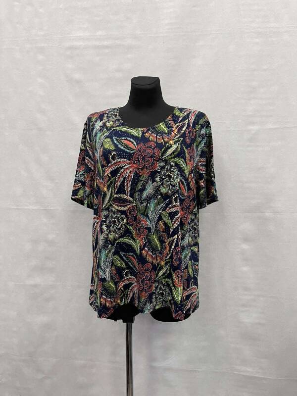 Bluzka damskie 8227 1 kolor L-4XL (Towar Ploskie)