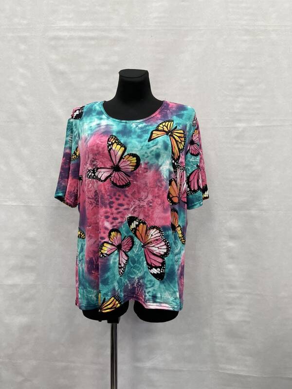 Bluzka damskie 8229 1 kolor L-4XL (Towar Ploskie)