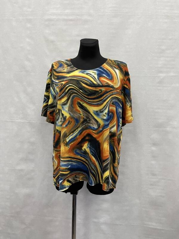 Bluzka damskie 8247 1 kolor L-4XL (Towar Ploskie)