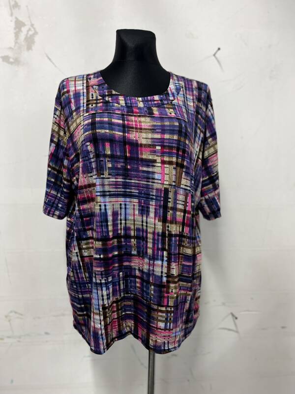 Bluzka damskie 8338 Mix 2 kolor 54-60 (Towar Ploskie) 1