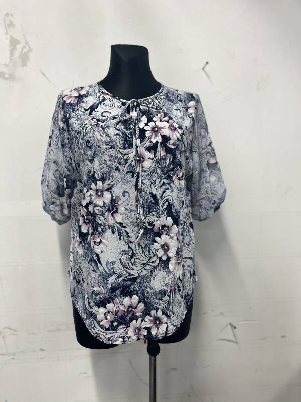 Bluzka damskie 8350 Mix 2 kolor 48-54 (Towar Ploskie)
