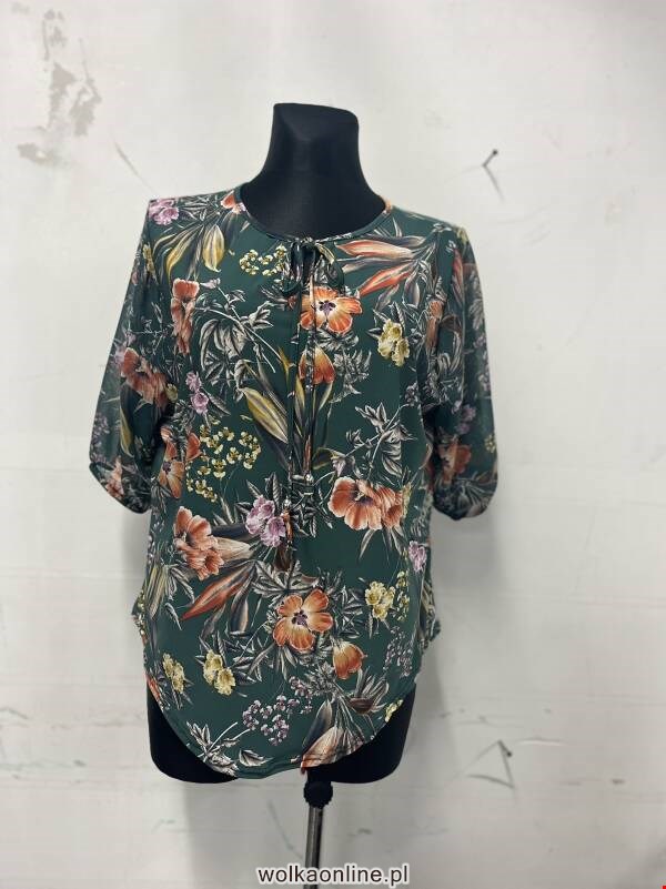 Bluzka damskie 8351 Mix 2 kolor 48-54 (Towar Ploskie)