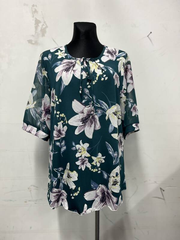 Bluzka damskie 8359 Mix 2 kolor 54-60 (Towar Ploskie)