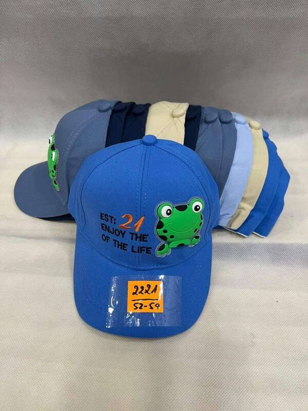 Czapki chłopięce 8396 Mix kolor Standard