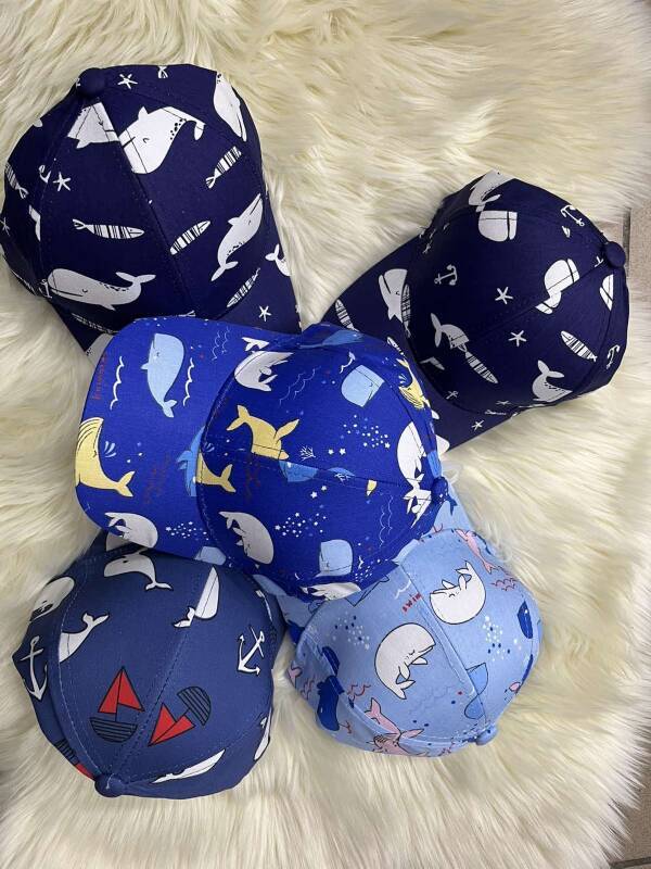 Czapki chłopięce 8404 Mix kolor Standard