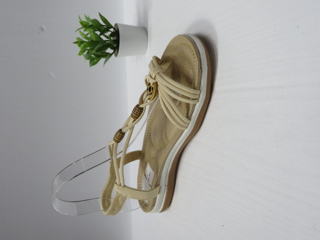 Sandały damskie FY-6817 BEIGE 36-41 1