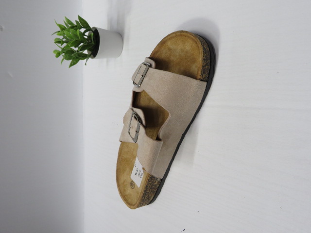 Klapki Damskie W-87 BEIGE 36-41 1