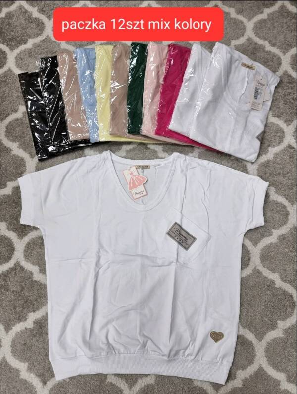 Bluzka damskie 8551 Mix kolor Standard (Towar Tureckie) 1