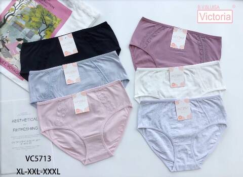 Majtki damskie VC5713 Mix kolor XL-3XL