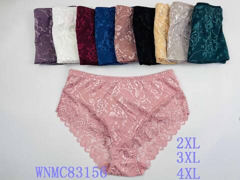 Majtki damskie 83156 Mix kolor 2XL-4XL