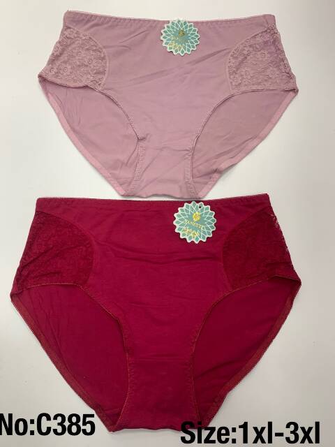 Majtki damskie C385 Mix kolor XL-3XL 1