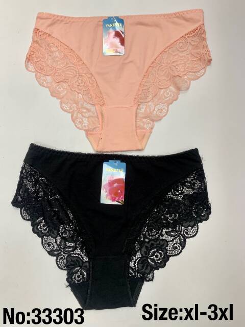 Majtki damskie 33303 Mix kolor XL-3XL