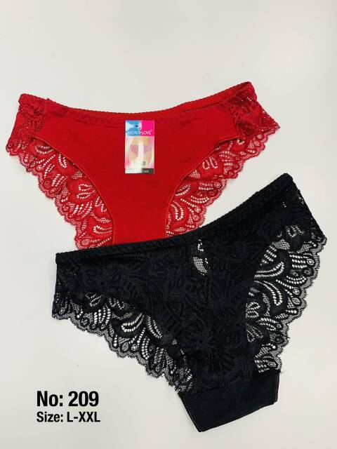 Majtki damskie 209 Mix kolor L-2XL