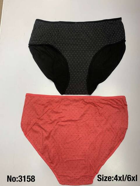 Majtki damskie 3158 Mix kolor 4XL-6XL