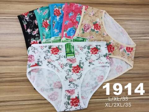 Majtki damskie 1914 Mix kolor L-2XL