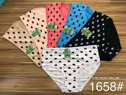 Majtki damskie 1658 Mix kolor L-2XL 1