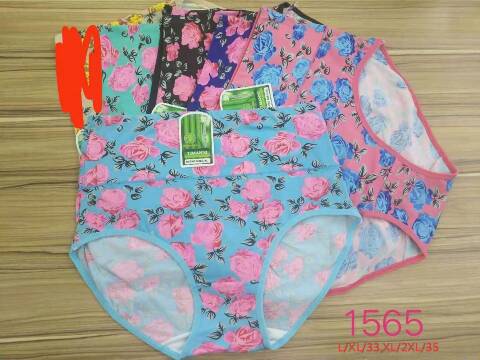 Majtki damskie 1565 Mix kolor L-2XL