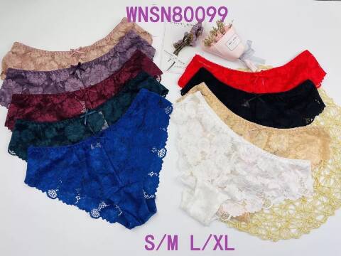 Majtki damskie 80099 Mix kolor S/M-L/XL